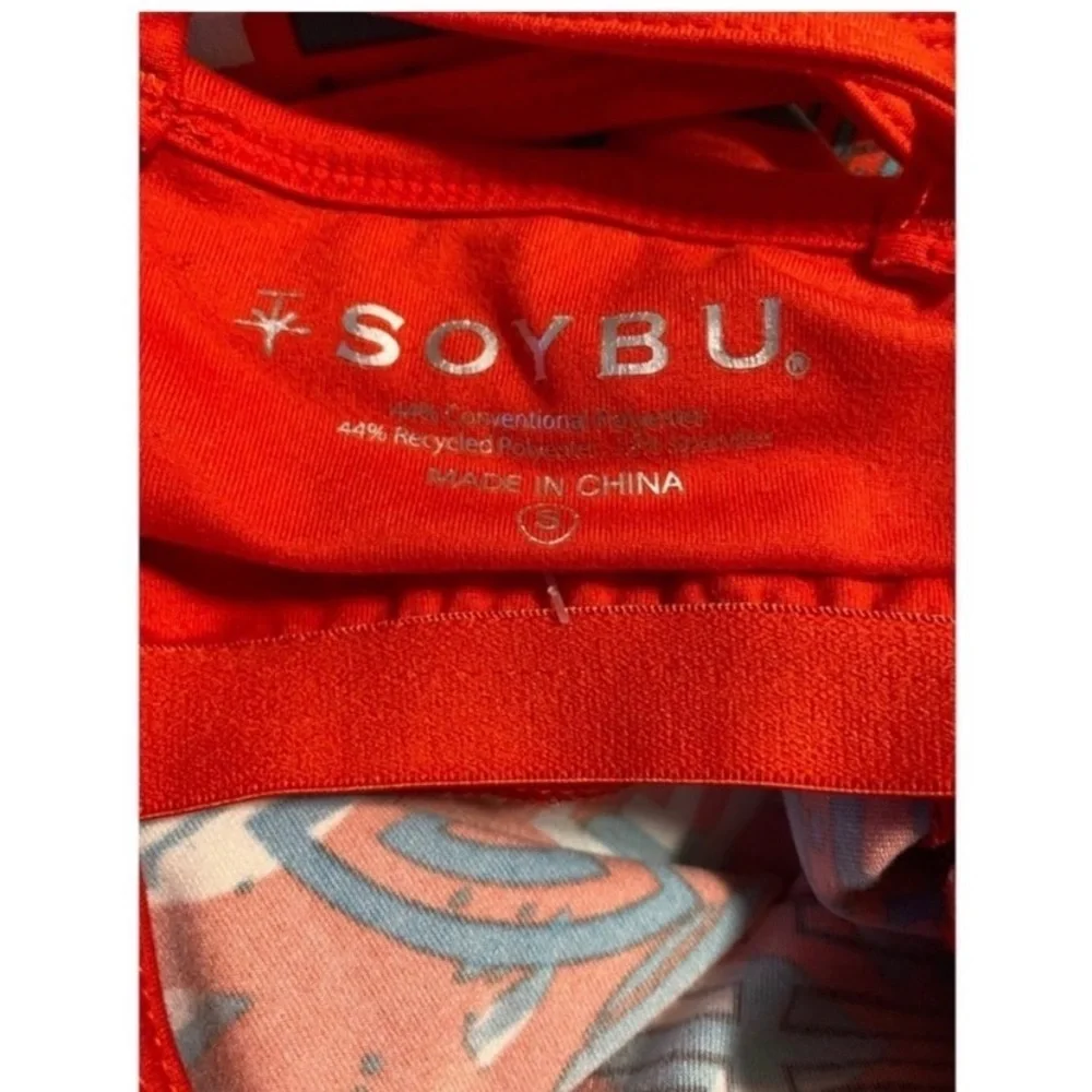 SOYBU Tahiti Tropical Print Athletic Dress - Picture 6 of 6